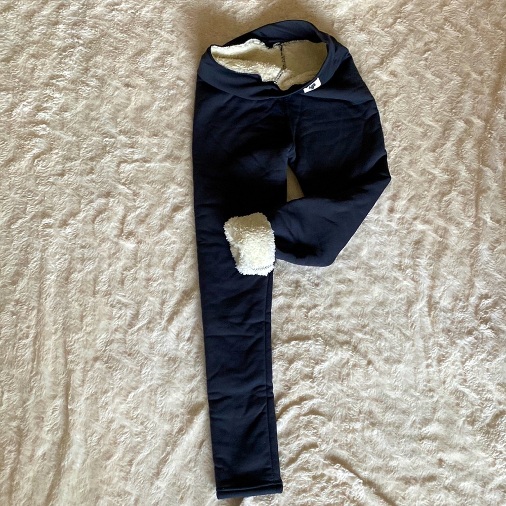 Sherpa-lined leggings